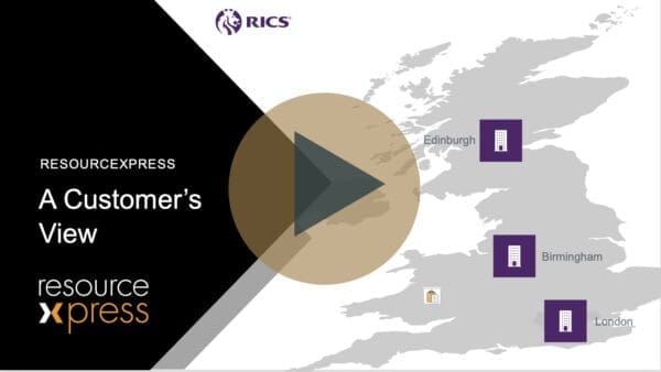 Essential ResourceXpress customer demo header