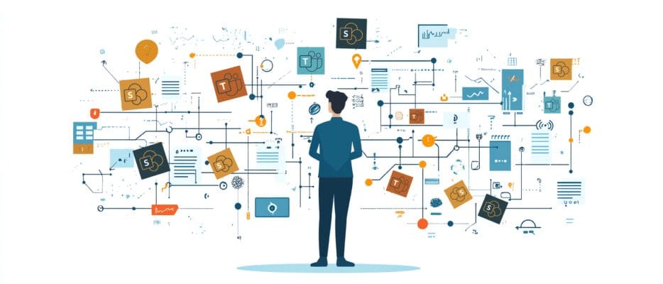 Essential SharePoint Teams Sprawl concept header