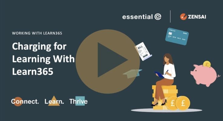 Essential chargeable elearning LMS header