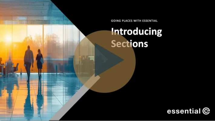 Essential introducing Places sections video banner