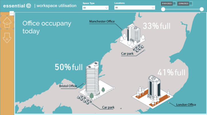 Track how your office space is being used