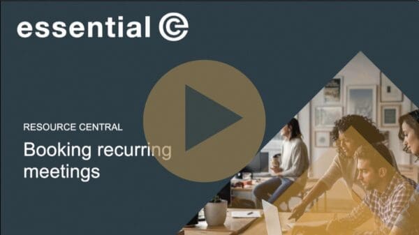 Essential recurring bookings video header