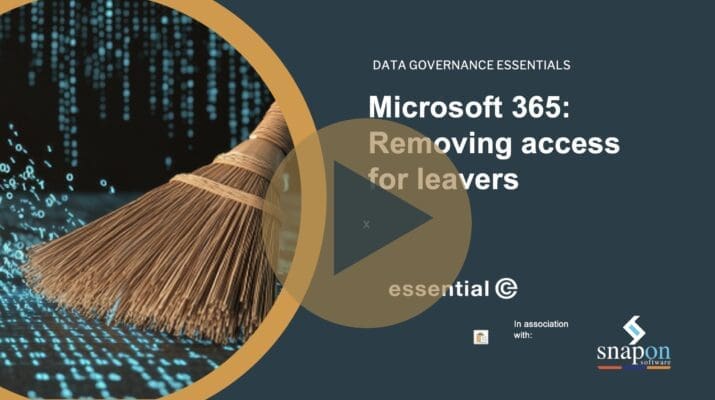 Essential removing access for leavers in Sharepoint