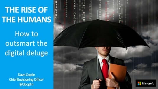 The Rise of the Humans slides The Rise of the Humans slides